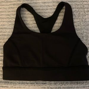Lululemon Sports Bra Black size 4